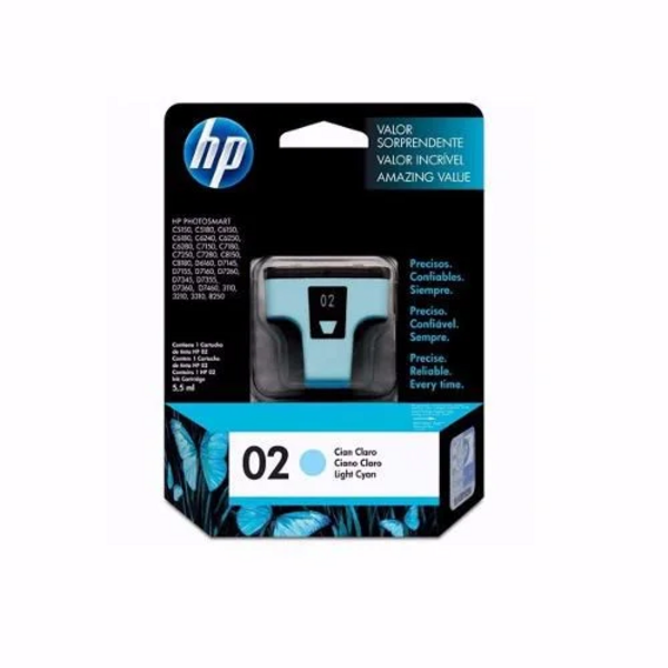 Cartucho De Tinta Hp 02 C8774wl ciano Claro | Photosmart C518